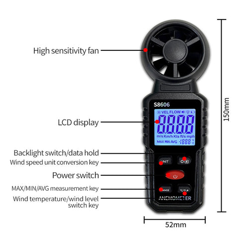 Soonkoda backlit LCD display for night-time outdoor use.