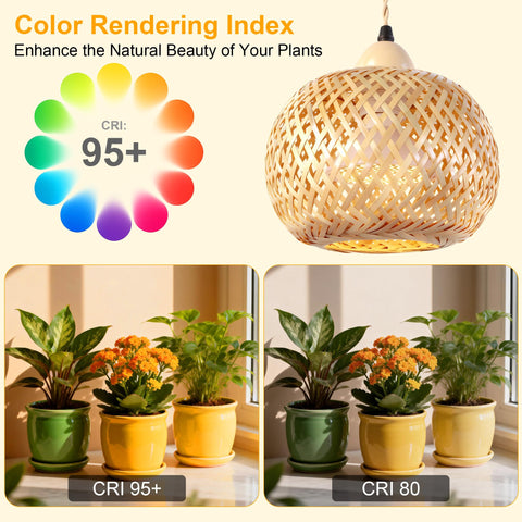 sooogd wide coverage supports even light on plant corners and shelves