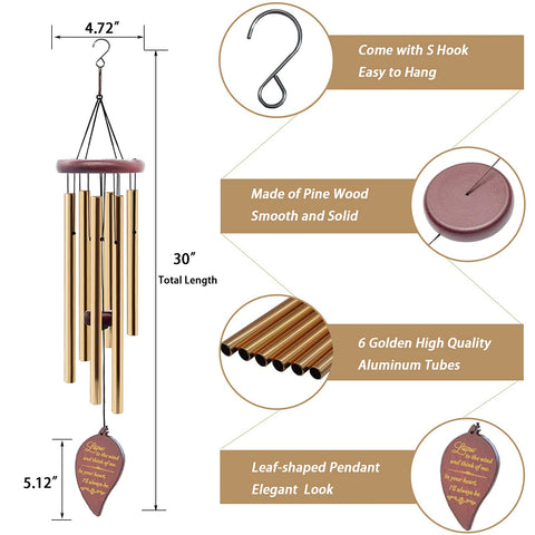 Soopau memorial wind chimes arrive in elegant gift box