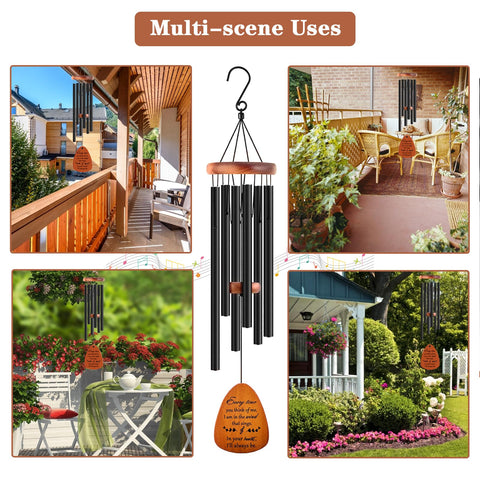 Soopau Sympathy Wind Chimes practical condolence gift for lasting remembrance.
