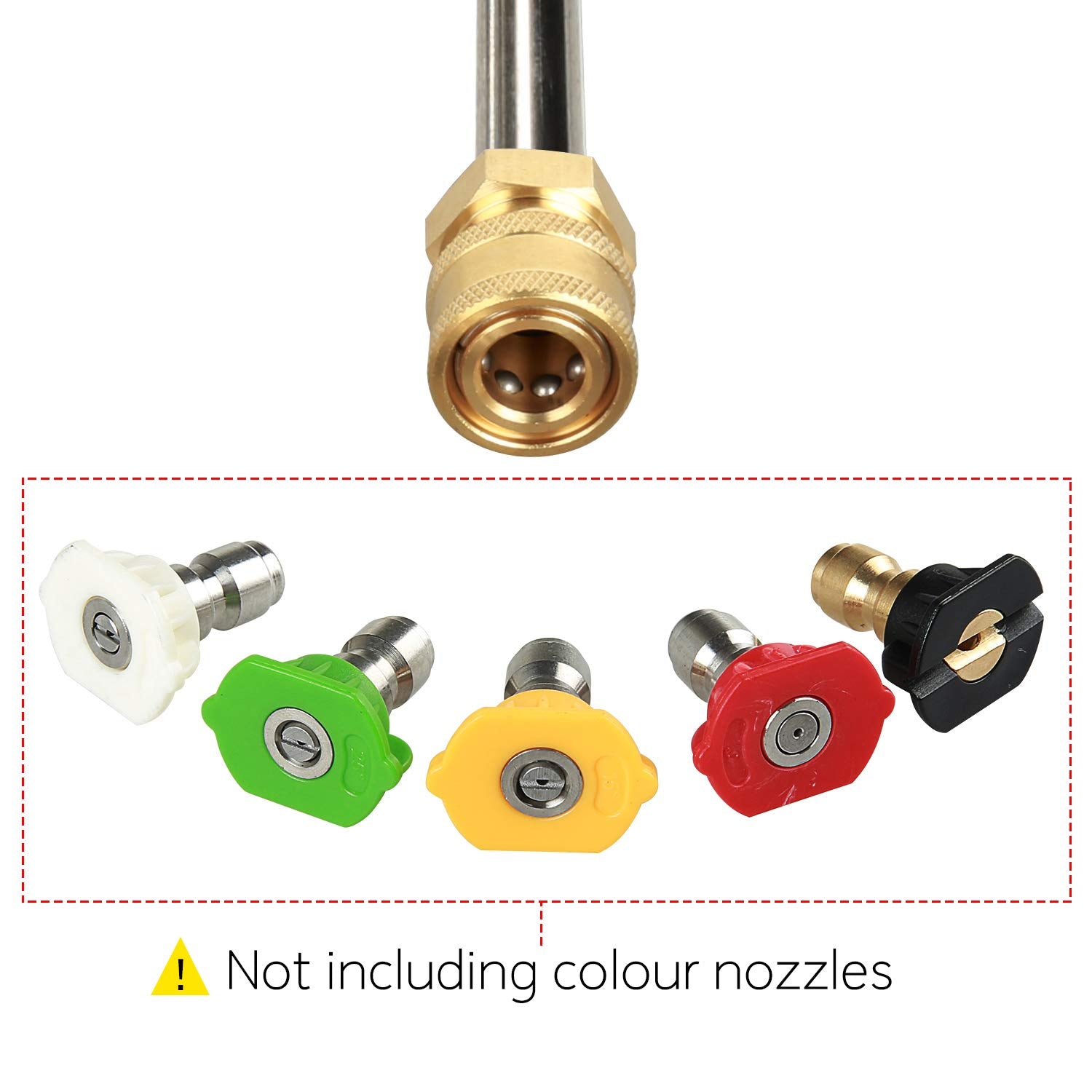 Sooprinse tool features easy install and disassembly for quick setup.