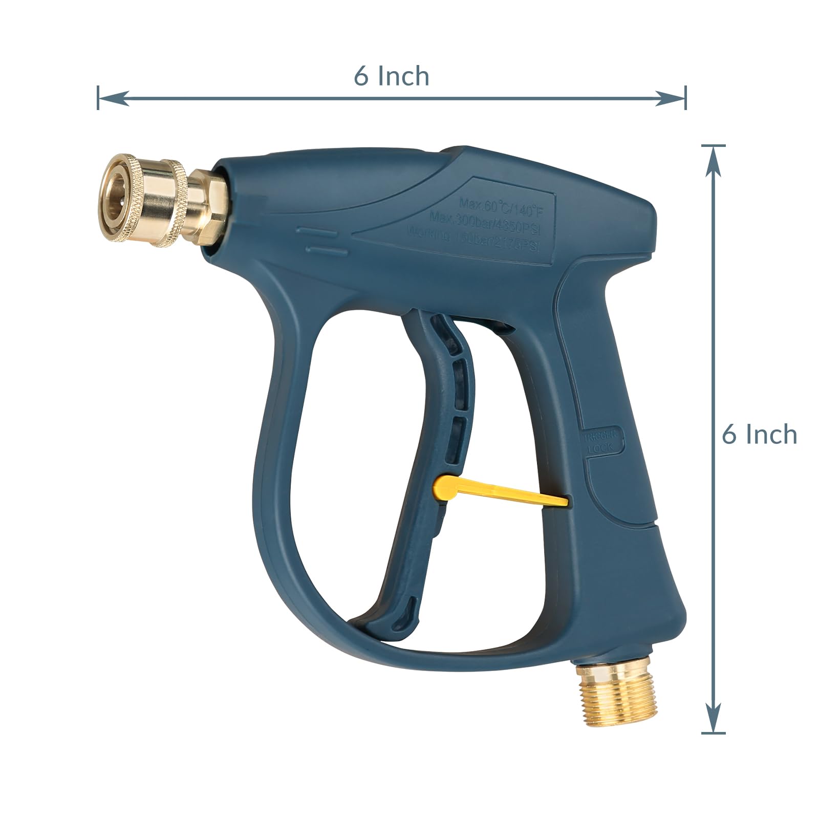 Sooprinse compatibility with nozzles and foam cannons for expanded use