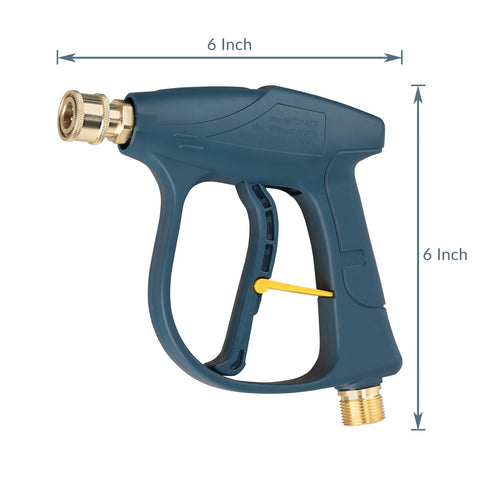 Sooprinse compatibility with nozzles and foam cannons for expanded use