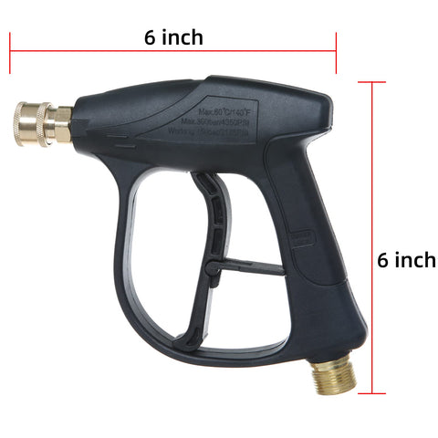 Sooprinse quick-connect compatibility with foam cannon and wand
