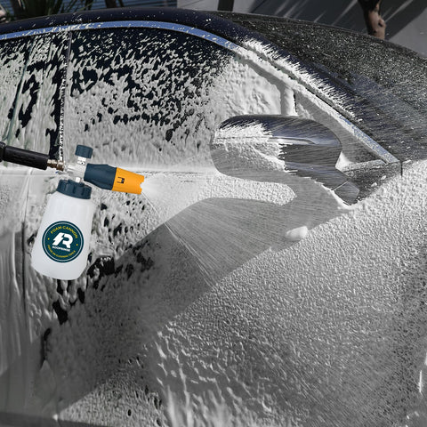 Sooprinse foam cannon ready for multi-use with pressure washers