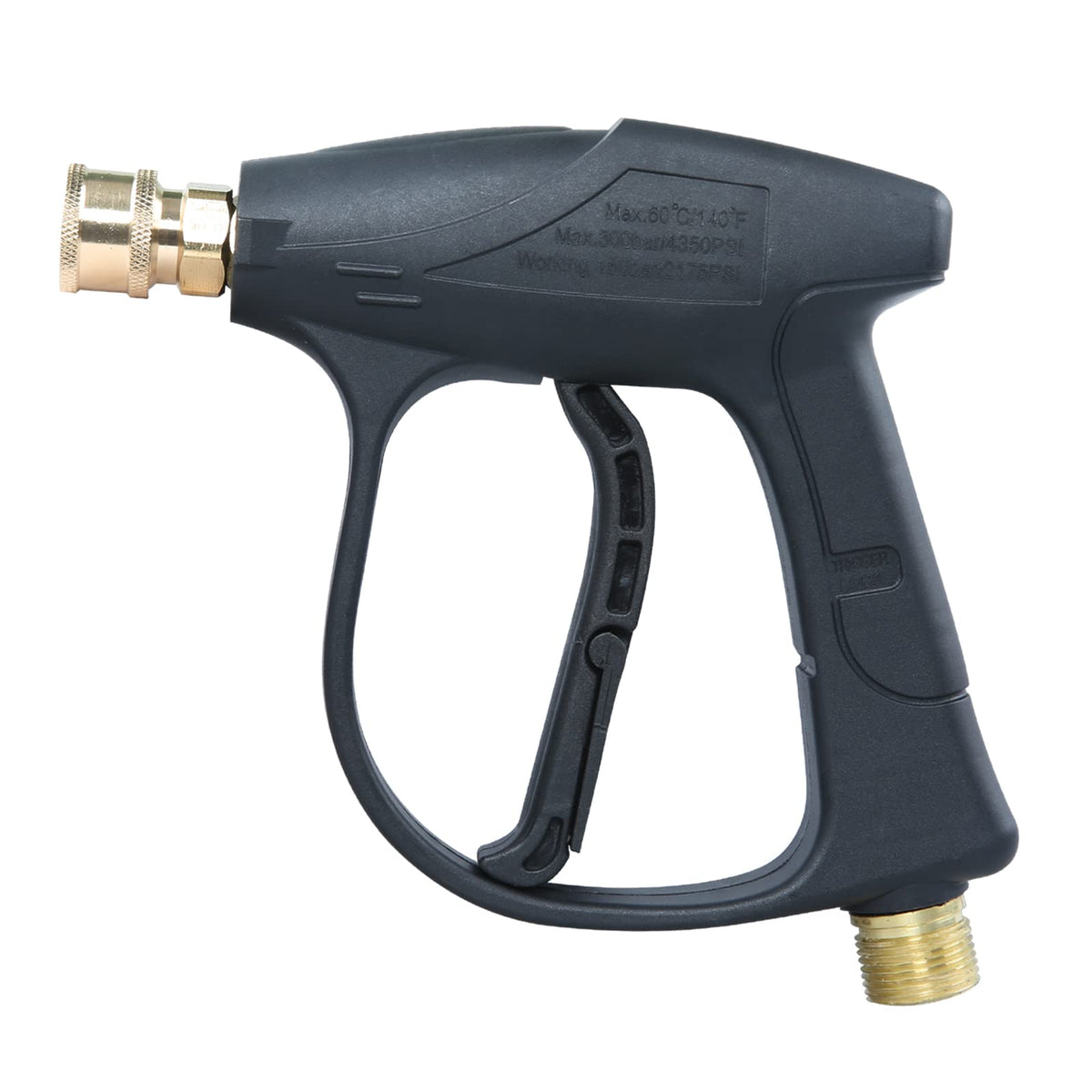 Sooprinse high pressure gun with rugged build for heavy cleaning tasks