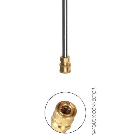 Sooprinse M22 metric thread connector enabling universal compatibility with washers.