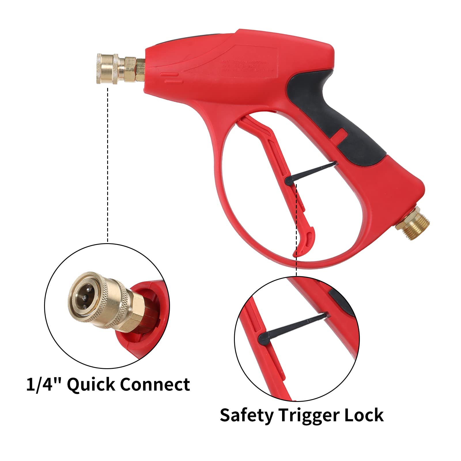 Sooprinse nozzle tips color-coded set offers versatile spray patterns.