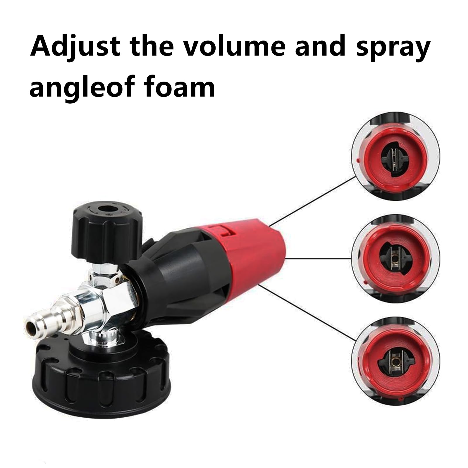 Sooprinse pressure washer short gun provides reliable car cleaning.