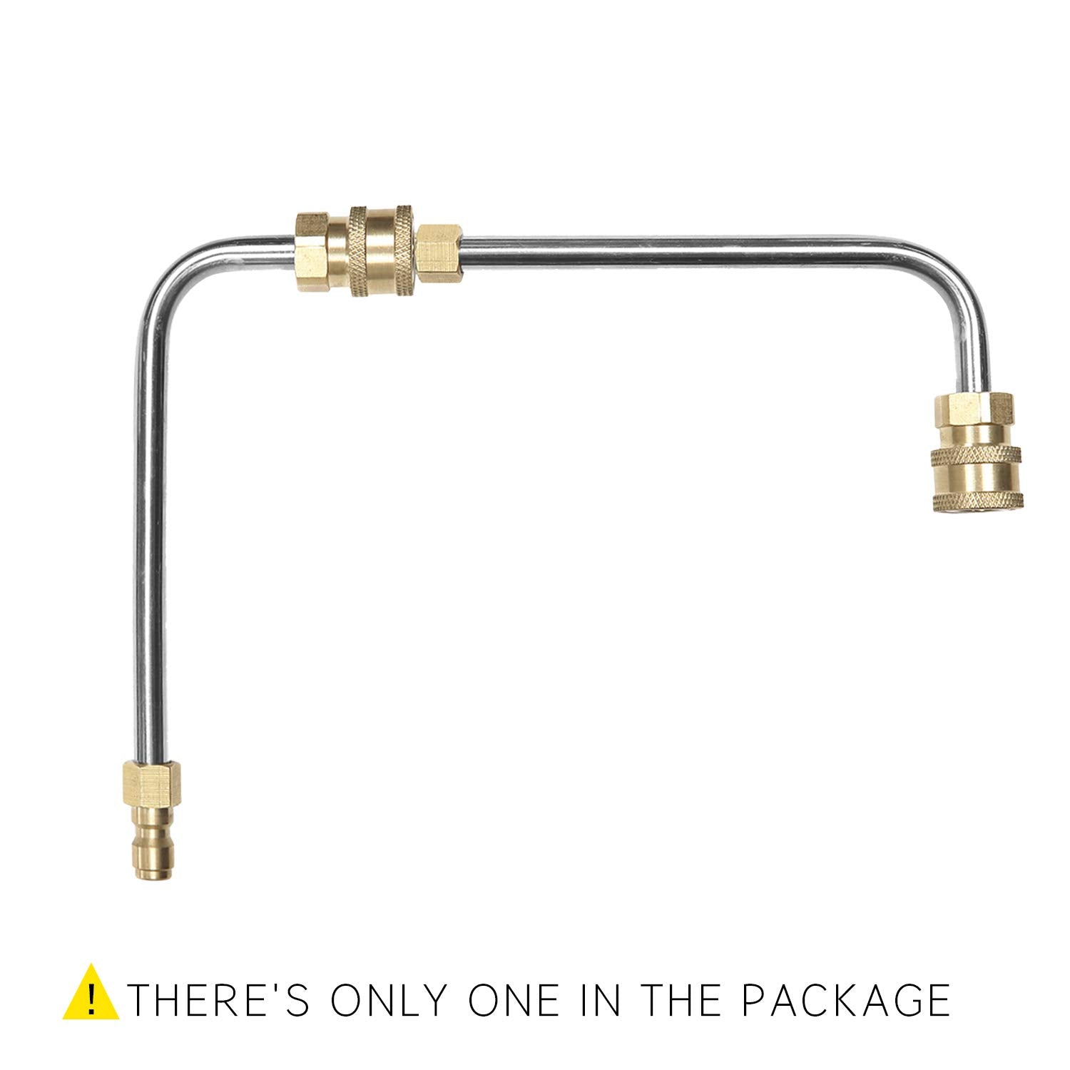 Sooprinse stainless steel rod designed to resist corrosion during use.