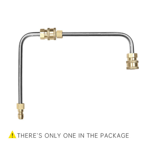 Sooprinse stainless steel rod designed to resist corrosion during use.