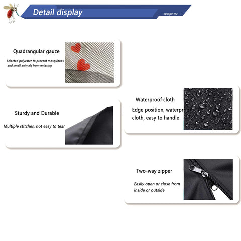 SOOSPE-MZ bottom edging enhances water control and reduces leakage at the base.