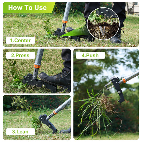 SOOTFRO eco-friendly weed removal tool supports chemical-free garden maintenance.
