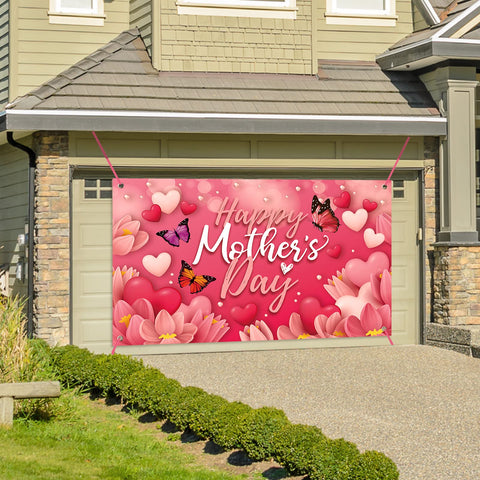Sophena Mother's Day banner ideal for photo booths and indoor-outdoor decor.