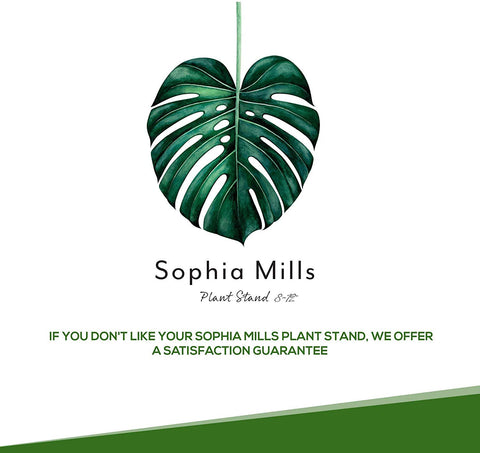 Sophia Mills fits medium to large pots, from cactus to flowering plants.