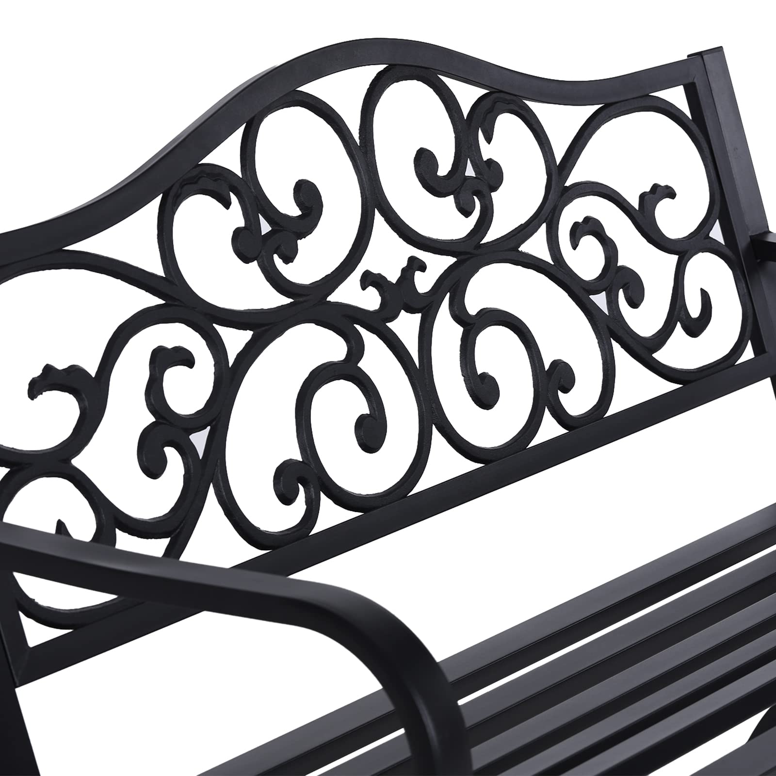 Sophia & William bench includes non-slip feet to protect floors.