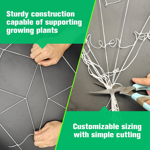Soposuky trellis netting reel storage keeps lightweight netting tangle-free between seasons.