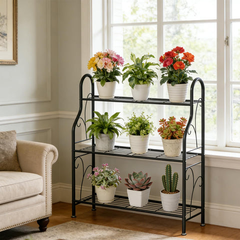 SORCEDAS folding design stand saves space when not in use.