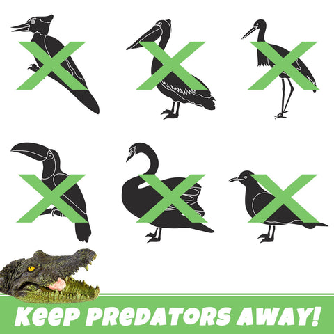Sotiff resin and weatherproof decoy provides durable outdoor decoration.