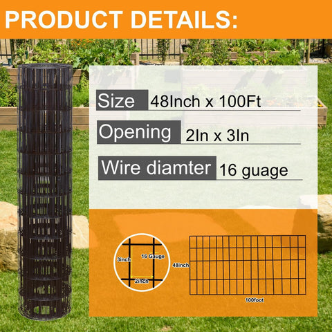 SOTTORICH welded wire mesh with PVC coating resists rust.