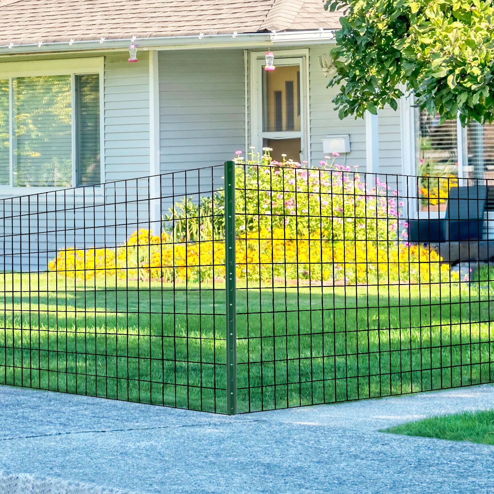 SOTTORICH versatile fencing for chicken, dog, or deer containment and garden support.