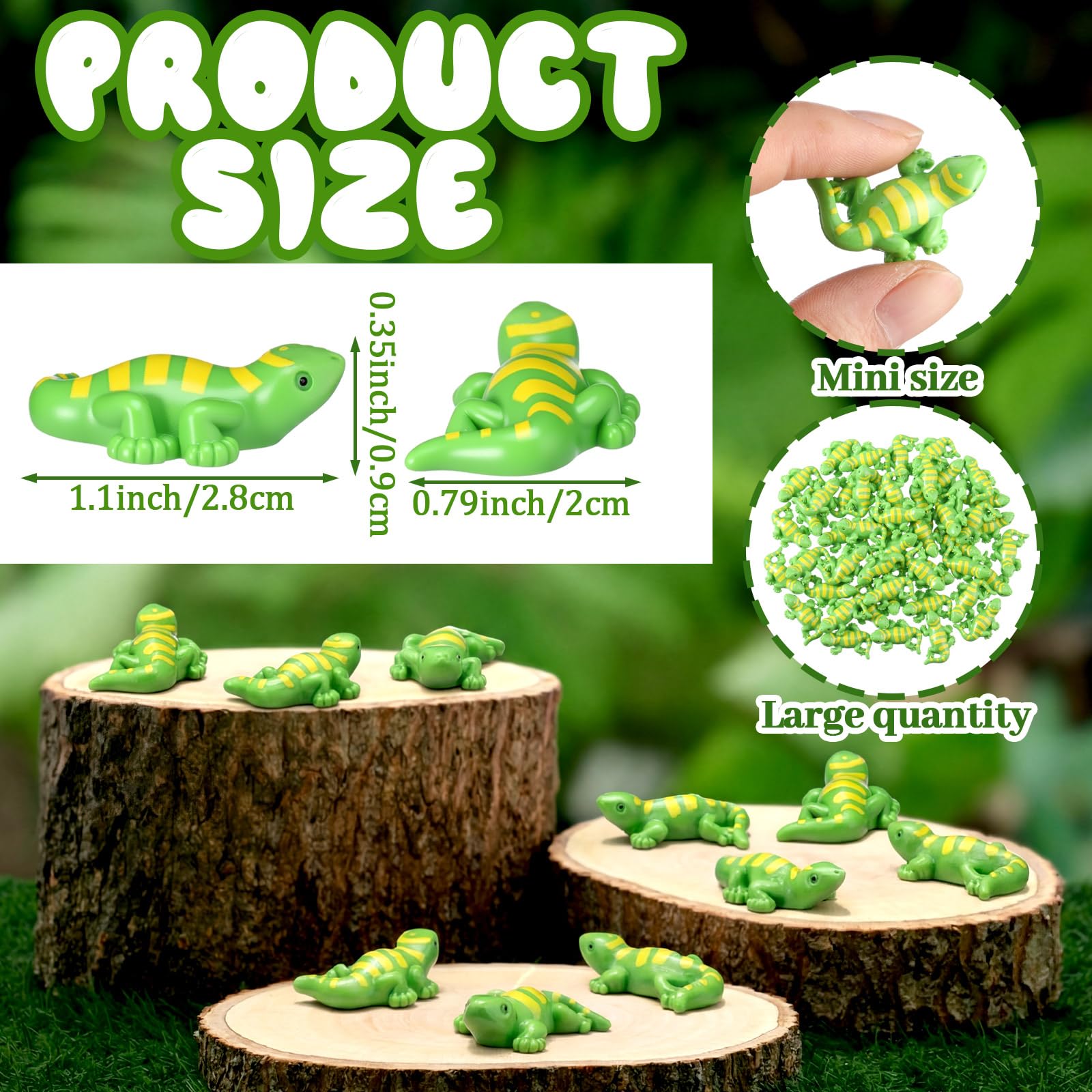 Close-up of Soulchen mini gecko on desk highlighting detailed design