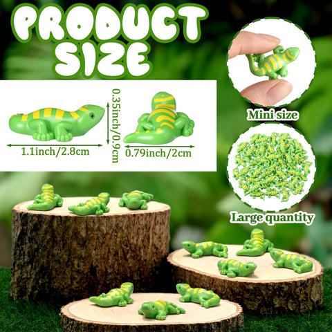 Close-up of Soulchen mini gecko on desk highlighting detailed design