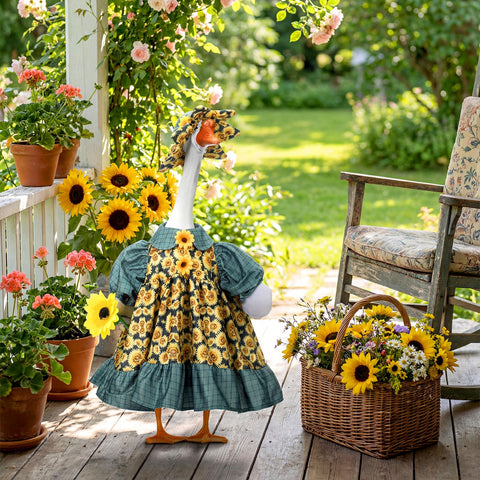 Soulchen spring garden decor goose — adds seasonal charm to your yard.