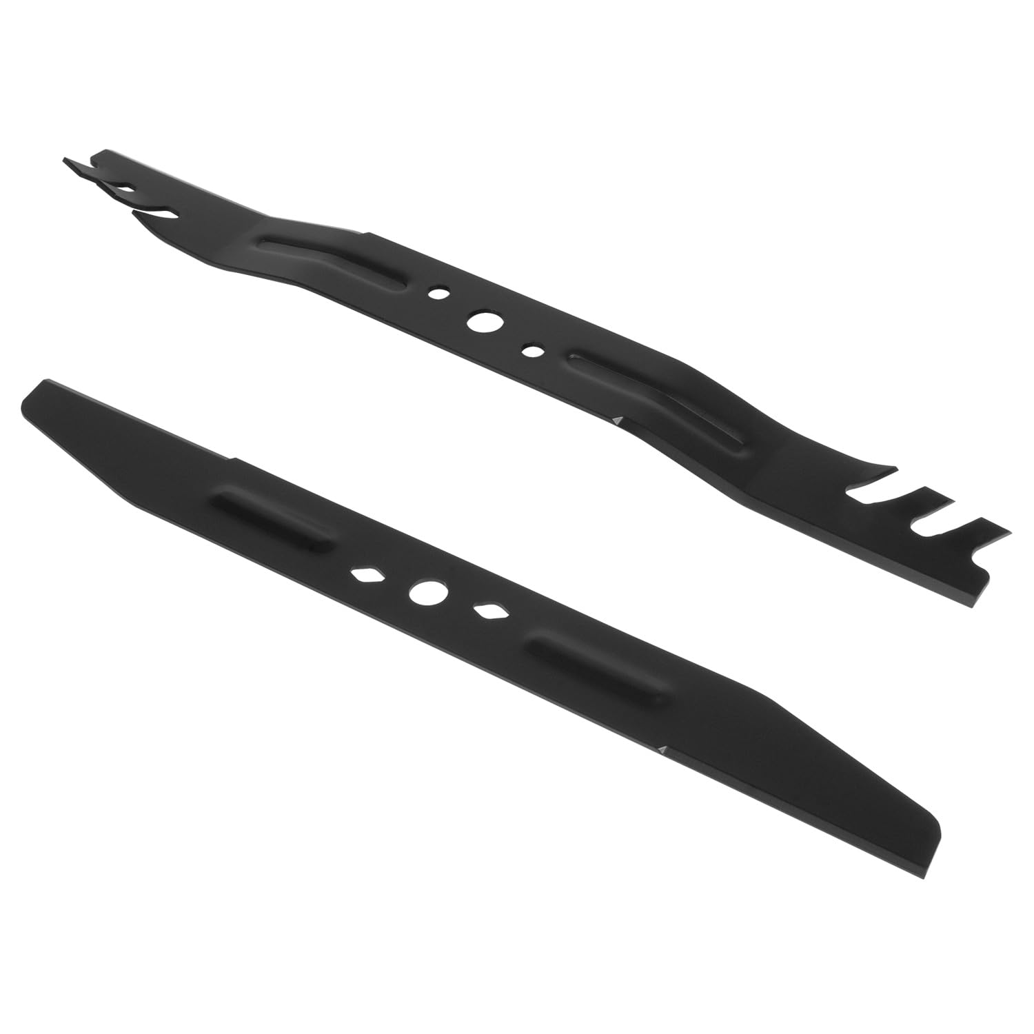 Sounrui 21-inch dual blades for EGO mower showing heavy-duty durability