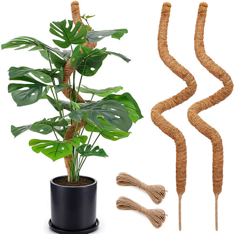 Soupiar 48inch moss pole for monstera supports vertical growth