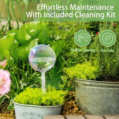 SOURACE plant watering bulbs ideal for vacations and busy weeks.
