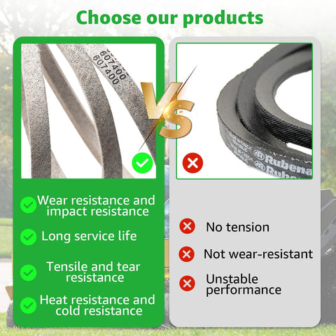 Sousery belt undergoing durability testing in a workshop