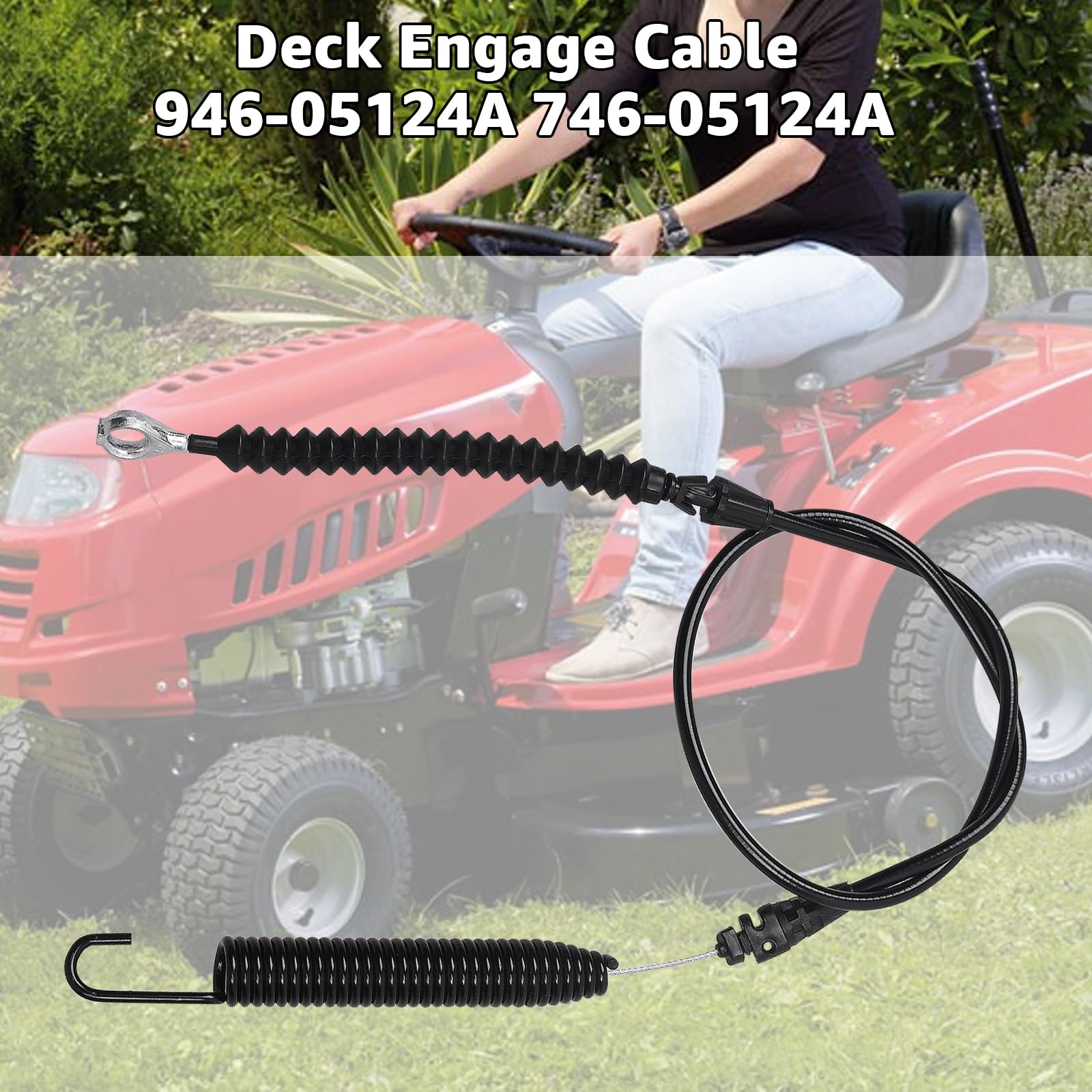 Sousery deck clutch cable compatibility with Craftsman and MTD for versatile lawn care.
