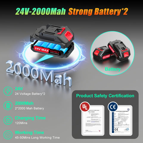 SOUSKY lightweight handheld design fits comfortably for seniors and women.