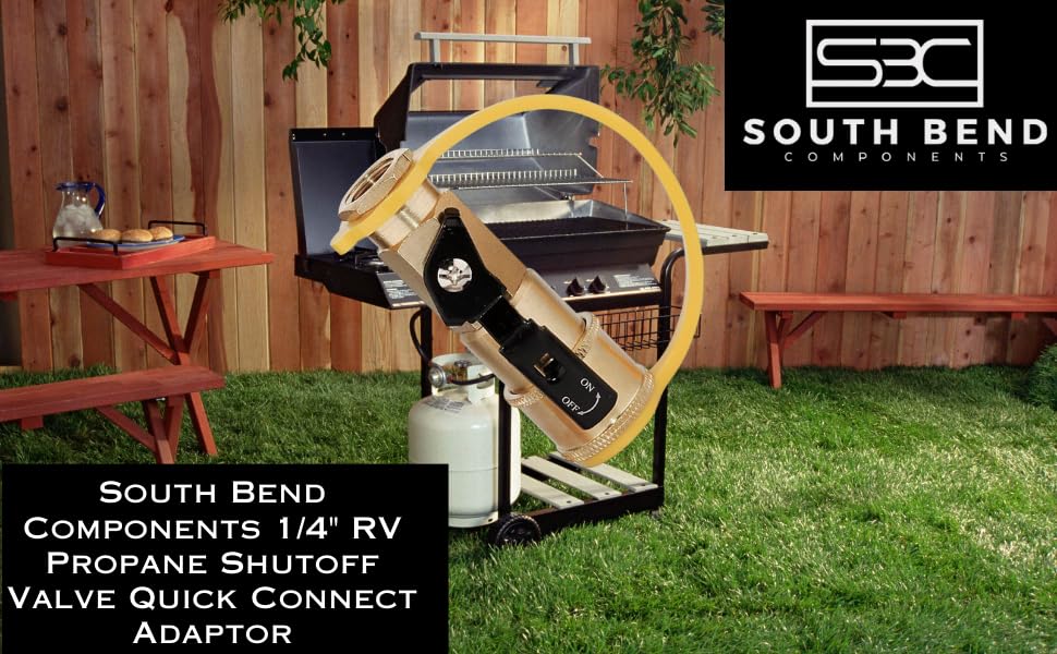 Compact valve design ideal for RVs, grills, heaters, and ovens