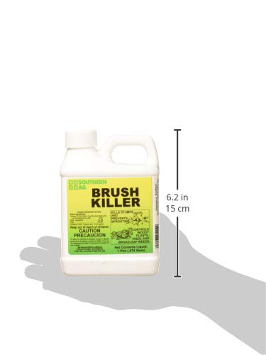 Southern Ag Brush Killer Stump Treatment label showing non-crop use in rangeland, pastures, and fence rows