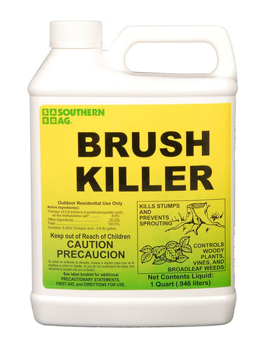 Southern AG brush weed killer bottle for easy non-crop area control