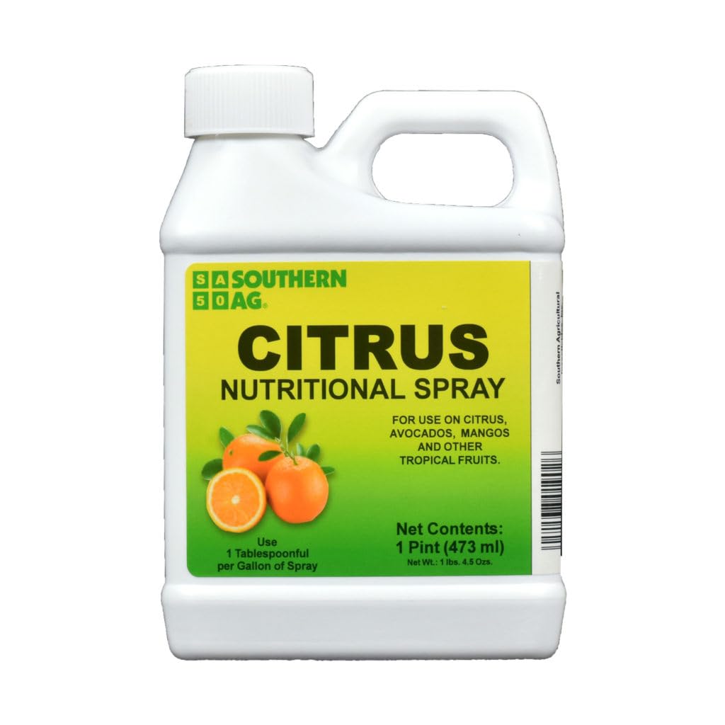 Southern Ag Chelated Citrus Nutritional Spray improves color and vigor in ornamentals.