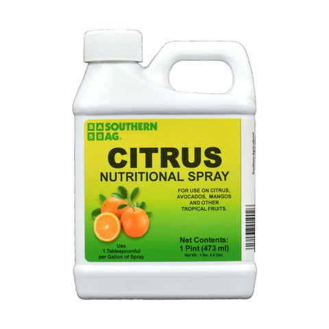 Southern Ag Chelated Citrus Nutritional Spray improves color and vigor in ornamentals.