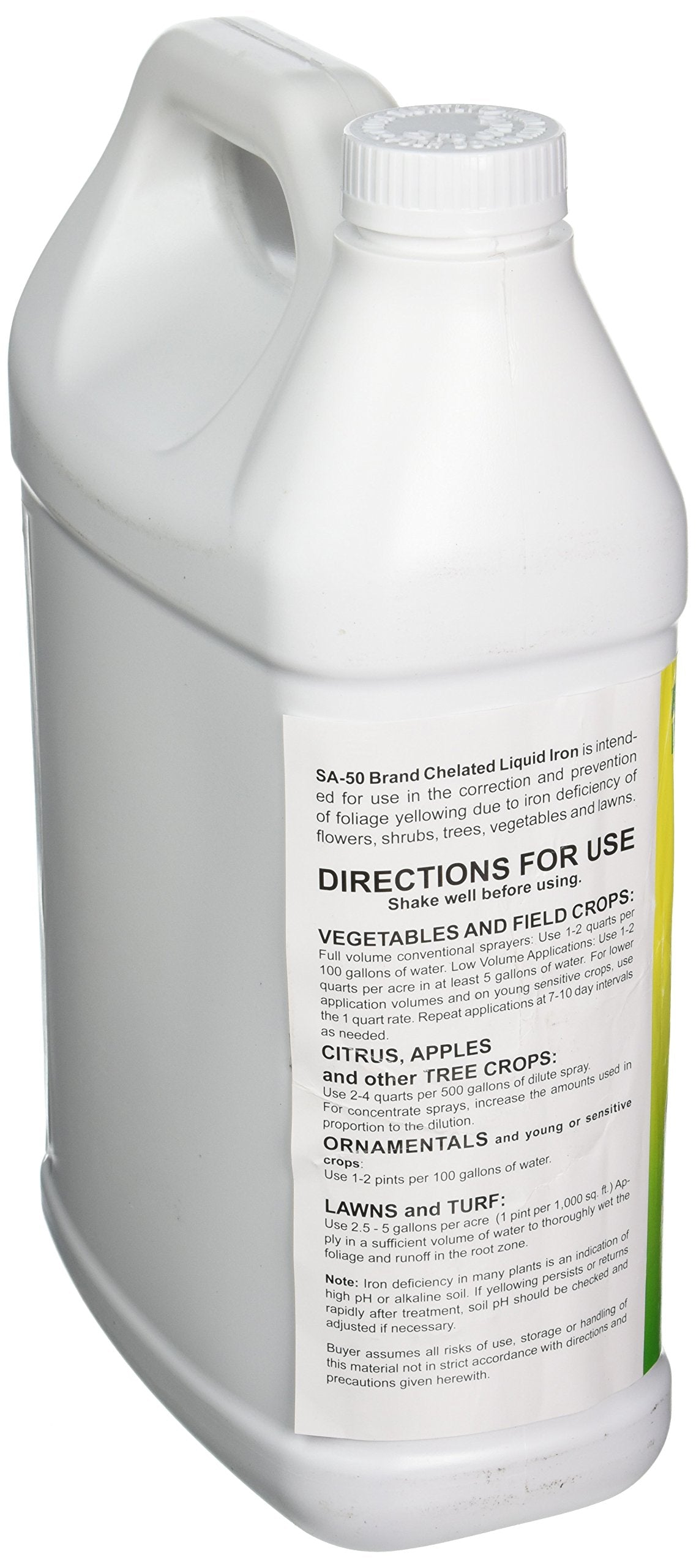 Southern Ag Chelated Liquid Iron 1 gal lawn application for deeper green color