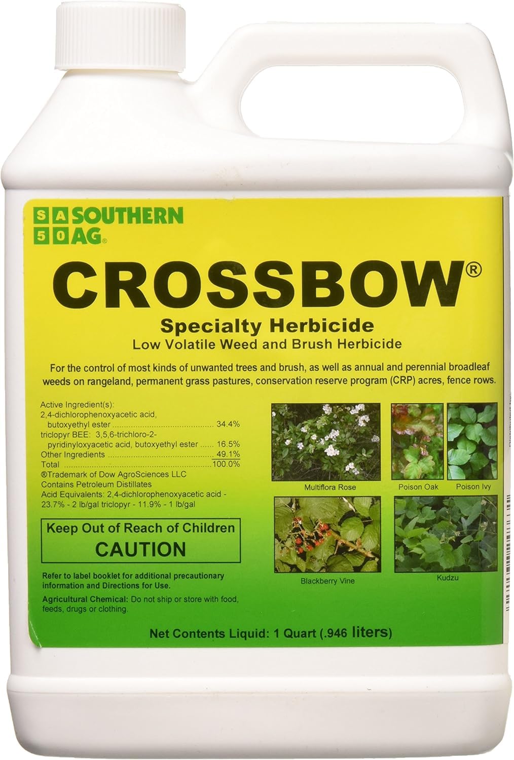Southern Ag Crossbow32 bottle pour for brush control near fences and trails