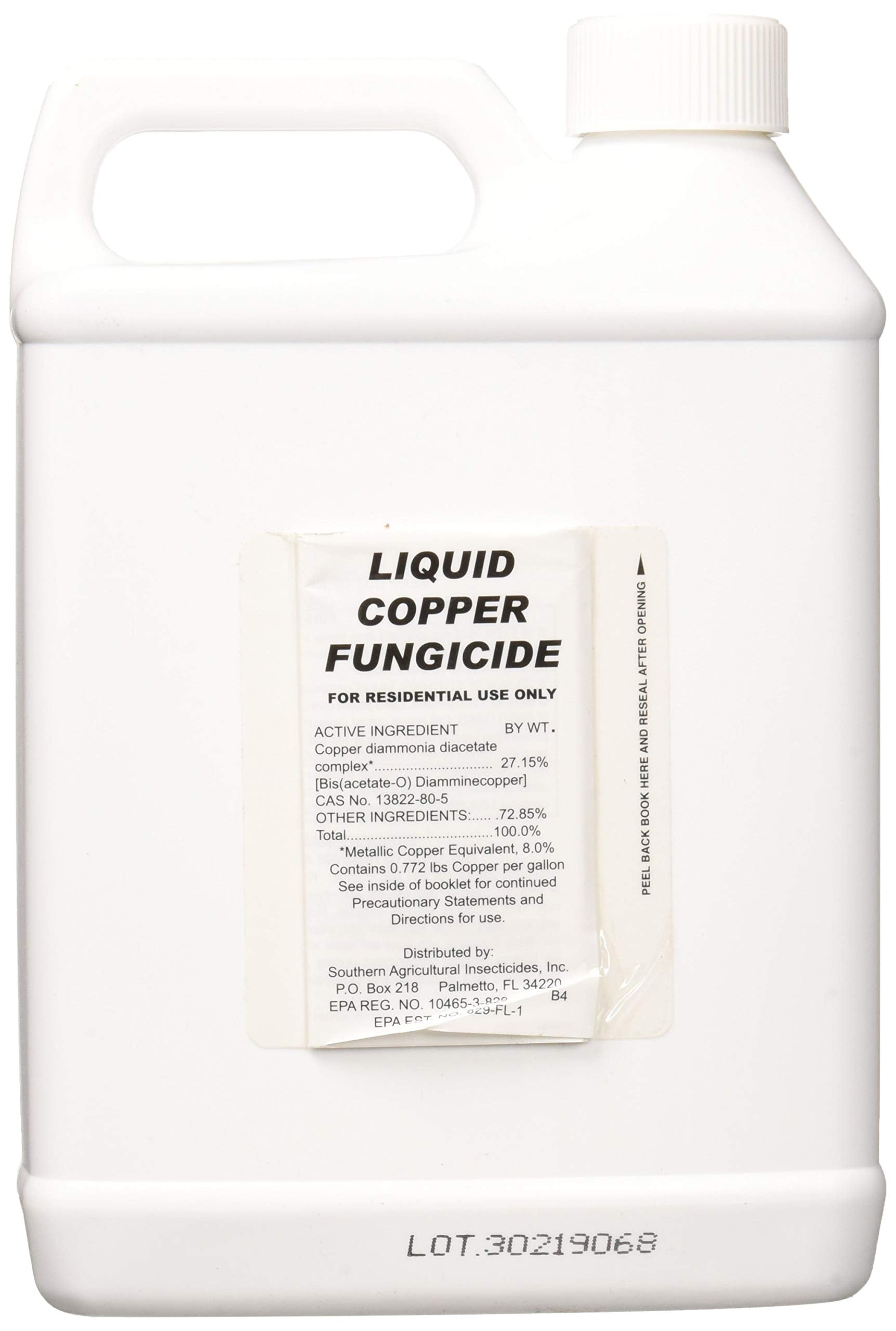 Southern Ag Liquid Copper Fungicide ideal for hose-end sprayers and easy coverage.