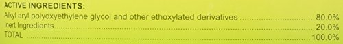 Southern Ag Surfactant label closeup shows 80% non-ionic composition.