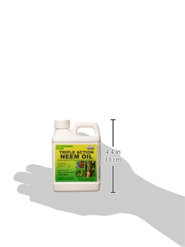 Southern Ag triple action neem oil brown spray for plant pest control