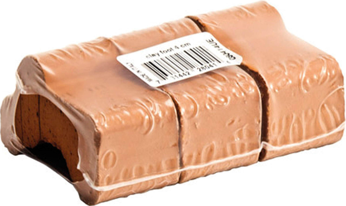 Southern Patio TC3FT16 Terra Cotta clay foot stabilizes pots with timeless style