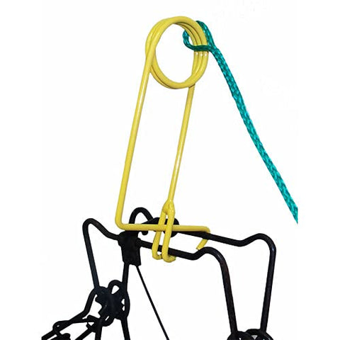 Southern Snares and Supply body grip safety pin on top of jaws, enhancing hand safety