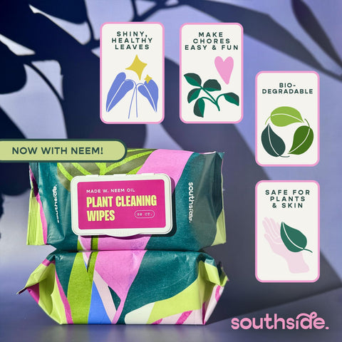 Southside Plants neem cinnamon ingredients provide gentle plant-safe cleaning.