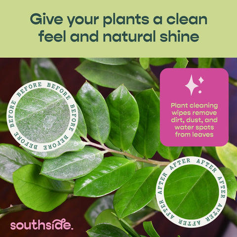 Southside Plants waffle weave close-up highlights durable wipes for safe cleaning.
