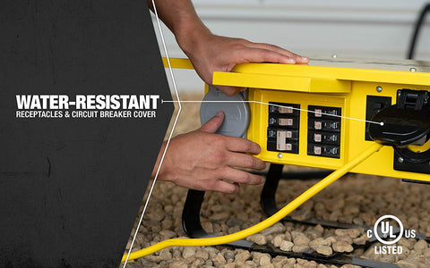 Southwire Power X-Treme Box with GFCI protection enhances outdoor safety