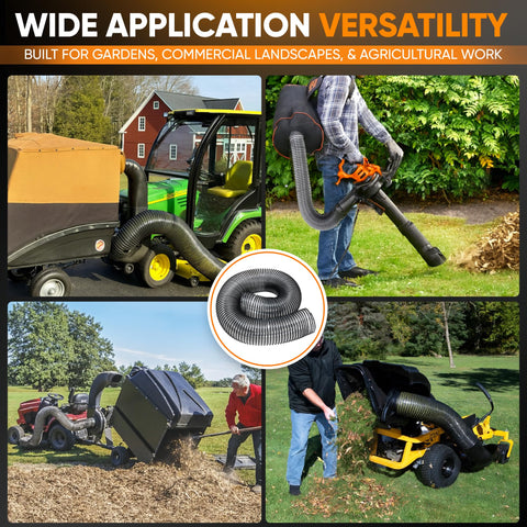 SOVARCATE cut-to-size hose for a custom fit and efficient suction